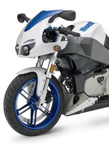 Preview wallpaper motorbike, blue, buell xb12r