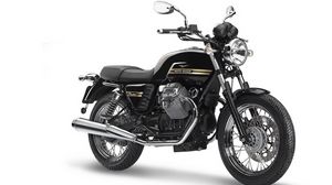 Preview wallpaper motorbike, moto guzzi, black
