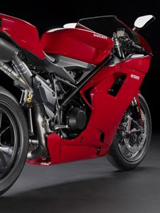 Preview wallpaper motorbike, red, ducati 1198