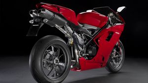 Preview wallpaper motorbike, red, ducati 1198