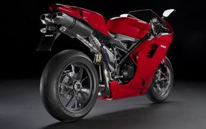 Preview wallpaper motorbike, red, ducati 1198