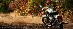 Preview wallpaper motorcycle, autumn, vehicle