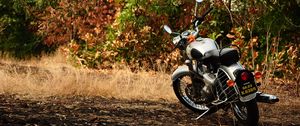 Preview wallpaper motorcycle, autumn, vehicle