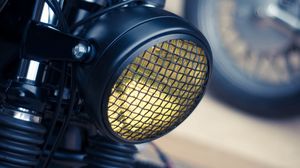 Preview wallpaper motorcycle, bike, black, headlight