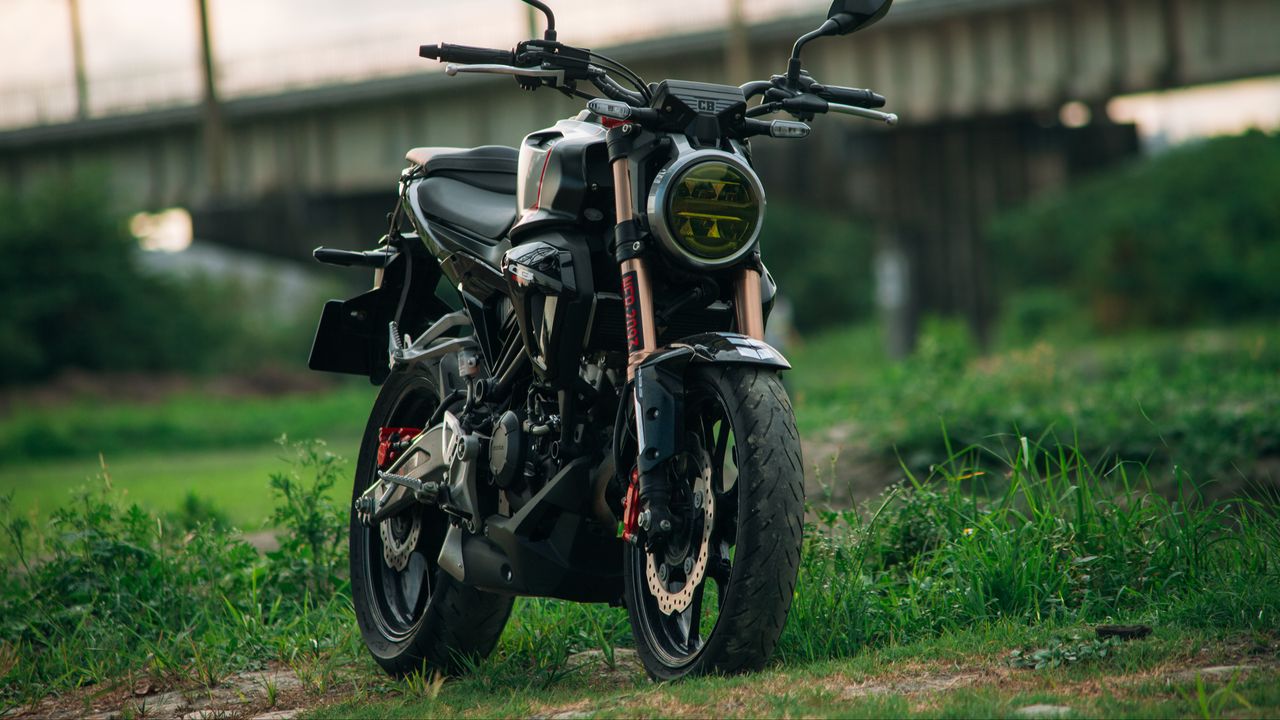 Wallpaper motorcycle, bike, black, headlight, front view, moto
