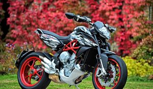 Preview wallpaper motorcycle, bike, black, red, moto