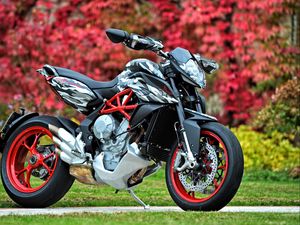 Preview wallpaper motorcycle, bike, black, red, moto