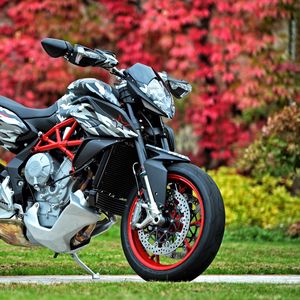 Preview wallpaper motorcycle, bike, black, red, moto
