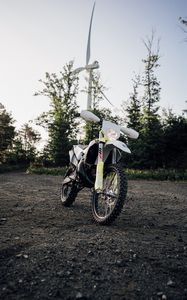 Preview wallpaper motorcycle, bike, cross, enduro, white