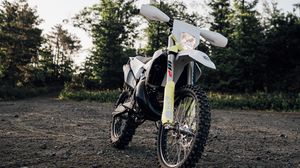 Preview wallpaper motorcycle, bike, cross, enduro, white