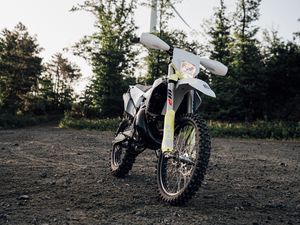 Preview wallpaper motorcycle, bike, cross, enduro, white