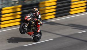 Preview wallpaper motorcycle, bike, motorcyclist, stunt, racing