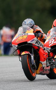Preview wallpaper motorcycle, bike, motorcyclist, race