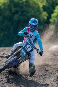 Preview wallpaper motorcycle, bike, motorcyclist, rally, dirt