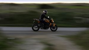 Preview wallpaper motorcycle, bike, motorcyclist, biker, speed