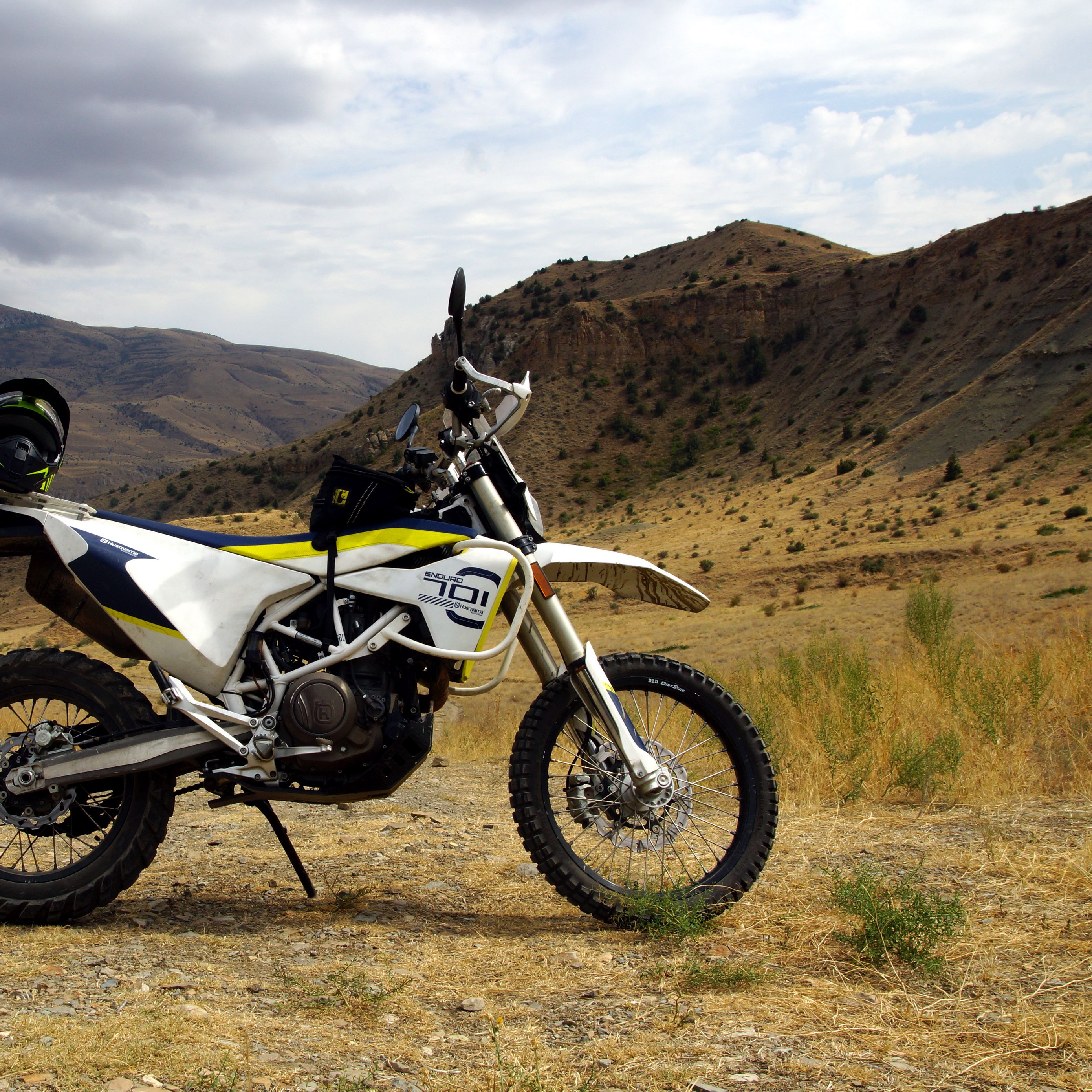 2780x2780 Wallpaper motorcycle, bike, mountains, nature