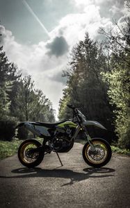 Preview wallpaper motorcycle, bike, pitbike, sports, side view