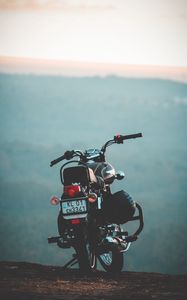 Preview wallpaper motorcycle, bike, rear view, transport