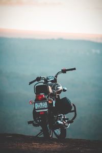 Preview wallpaper motorcycle, bike, rear view, transport