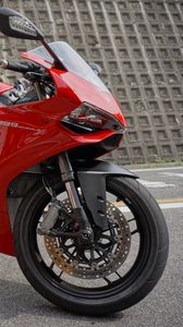 Preview wallpaper motorcycle, bike, red