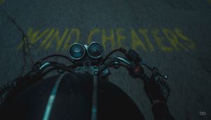 Preview wallpaper motorcycle, bike, road, asphalt