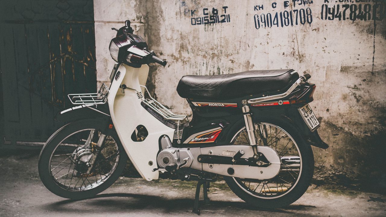 Wallpaper motorcycle, bike, side view
