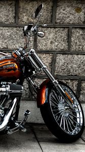 Preview wallpaper motorcycle, bike, side view, wheel