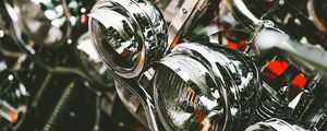 Preview wallpaper motorcycle, headlights, bike