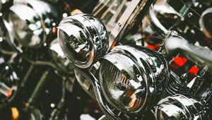 Preview wallpaper motorcycle, headlights, bike