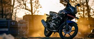 Preview wallpaper motorcycle, helmet, street