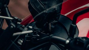 Preview wallpaper motorcycle, key, glove, motorcyclist