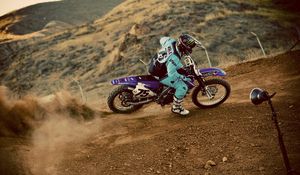 Preview wallpaper motorcycle, motocross, sport