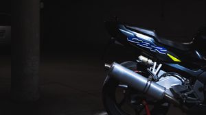 Preview wallpaper motorcycle, motor, seat, pipe
