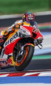 Preview wallpaper motorcycle, motorcycle racing, motorcyclist, speed