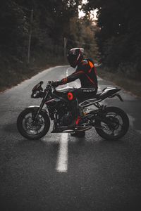 Preview wallpaper motorcycle, motorcyclist, bike, equipment, helmet