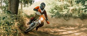 Preview wallpaper motorcycle, motorcyclist, cross, bike, extreme