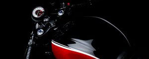 Preview wallpaper motorcycle, speedometer, rudder, steering