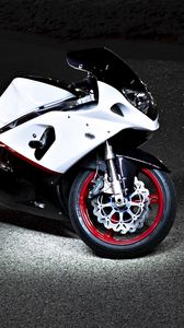 Preview wallpaper motorcycle, suzuki, night