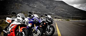 Preview wallpaper motorcycles, sports, road