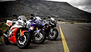 Preview wallpaper motorcycles, sports, road