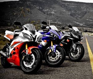 Preview wallpaper motorcycles, sports, road