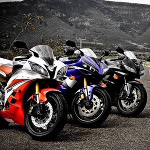 Preview wallpaper motorcycles, sports, road