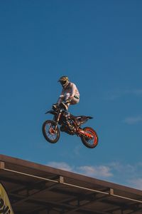 Preview wallpaper motorcycling, trick, jump
