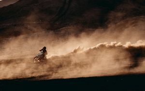 Preview wallpaper motorcyclist, motorcycle, racing, motorcycling, sport