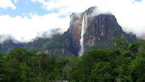 Preview wallpaper mount roraima, venezuela, roraima, landscape, blurred