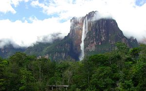 Preview wallpaper mount roraima, venezuela, roraima, landscape, blurred