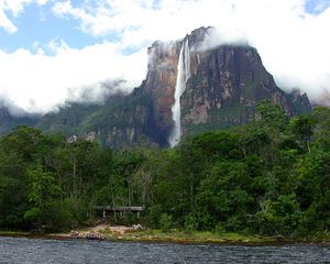 Preview wallpaper mount roraima, venezuela, roraima, landscape, blurred