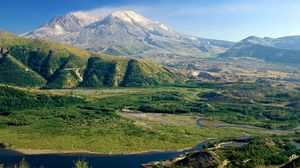 Preview wallpaper mount st helens, washington, valley, mountains