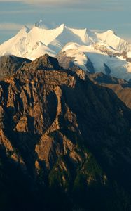 Preview wallpaper mountain, alps, switzerland, top