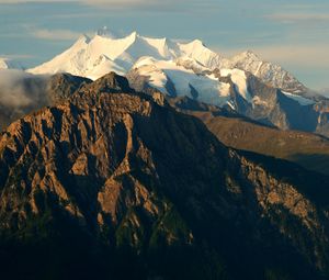 Preview wallpaper mountain, alps, switzerland, top